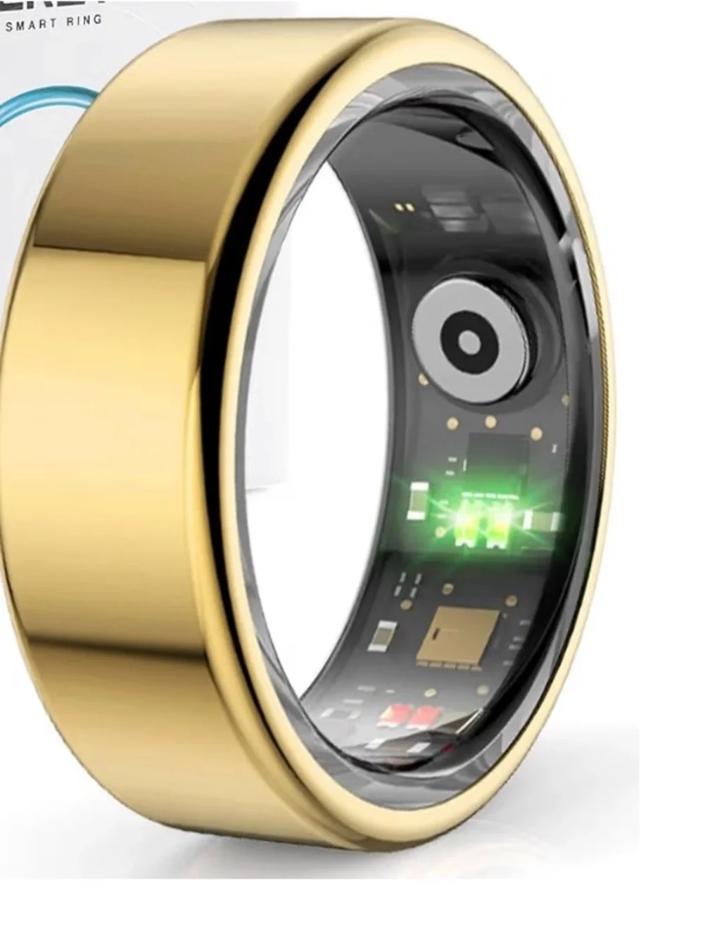 Smart Ring Health Tracker - size 7 gold